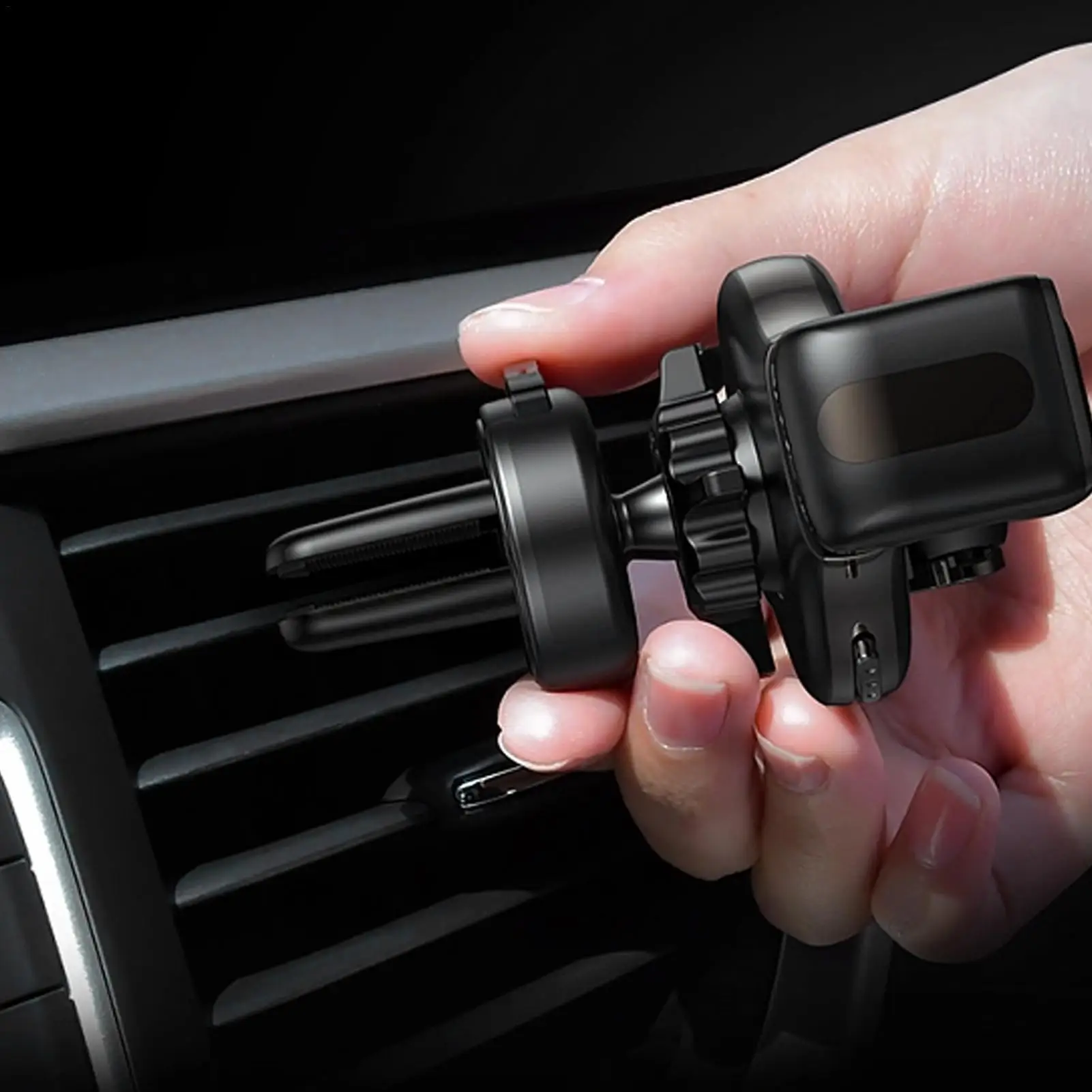 Suporte para painel de carro, antiderrapante, fixo, ventilação de ar, base para carro, acessórios interiores para rvs, caminhões, suvs, minivans
