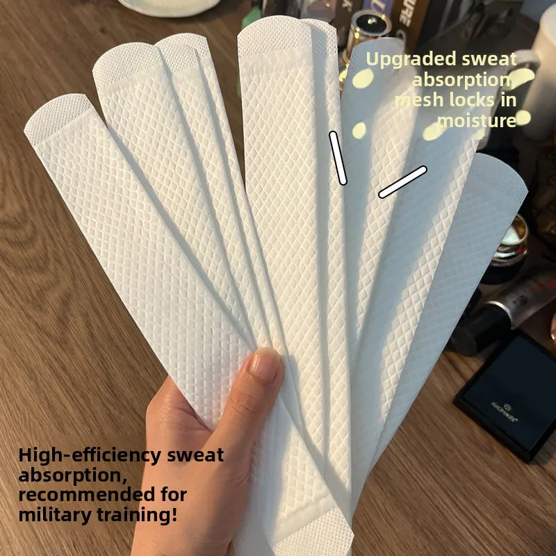 Sweat Absorbent Hat Brim Stickers Disposable Anti-Dirt Cooling Hat Accessories Military Training Essential Personal Hygiene