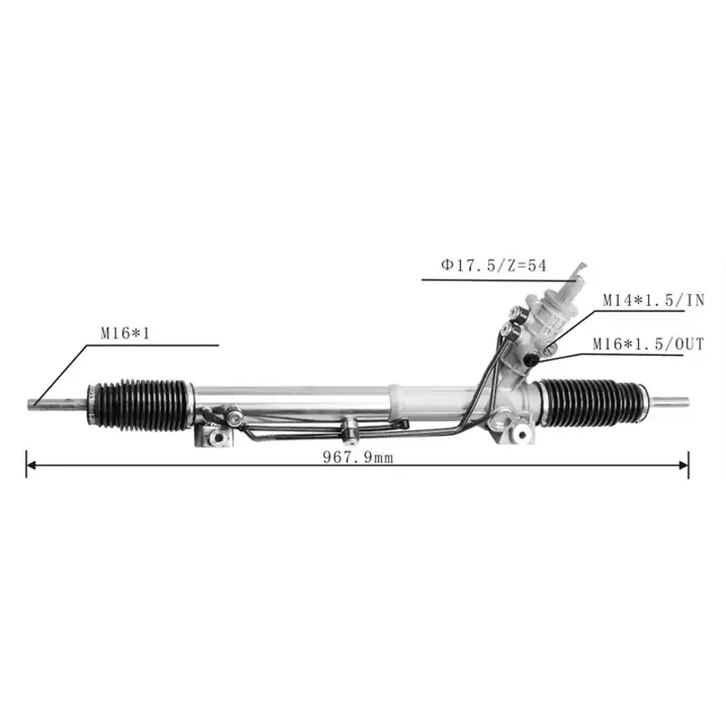 Power Steering Rack For BMW 5 Series 525i 530i 528i 32131096144 32136757877 32136751745 32131096026 32131096144 LEFT Hand Drive