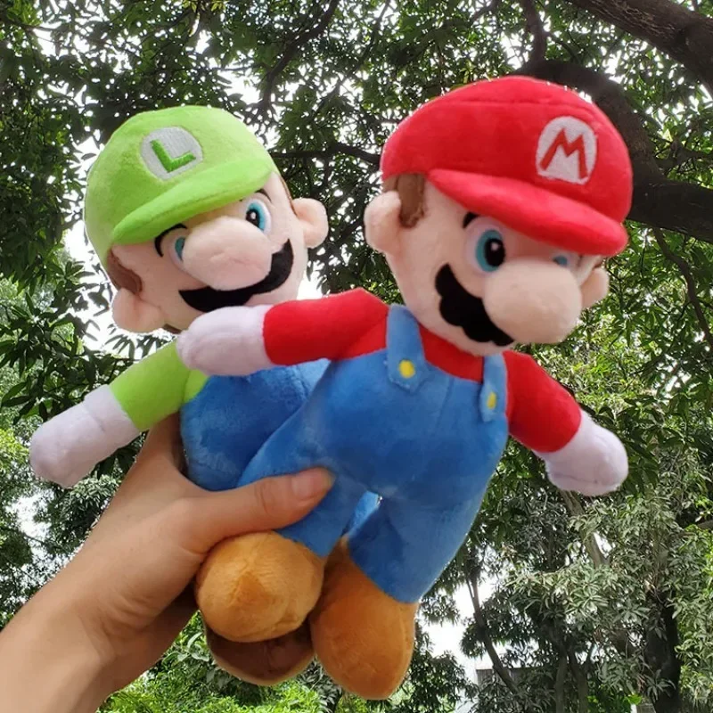 25cm Game Super Marios Luigi Cartoon Characters Toy Decoration Game Peripheral Children Birthday Gifts