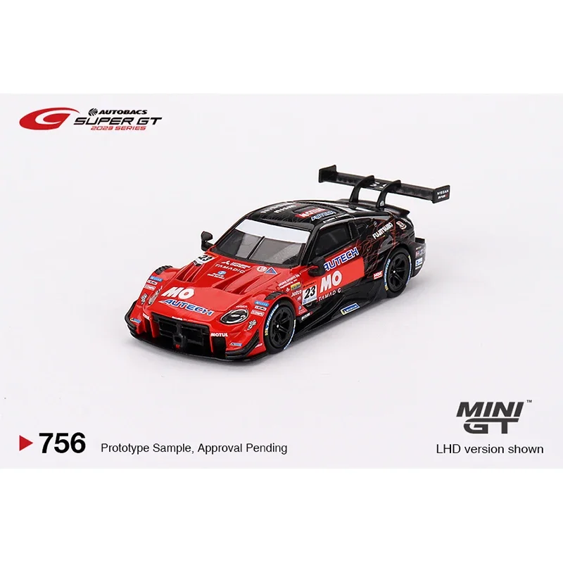 MINIGT 756 1:64 Z GT500 #23 Diecast Model Collection Toys