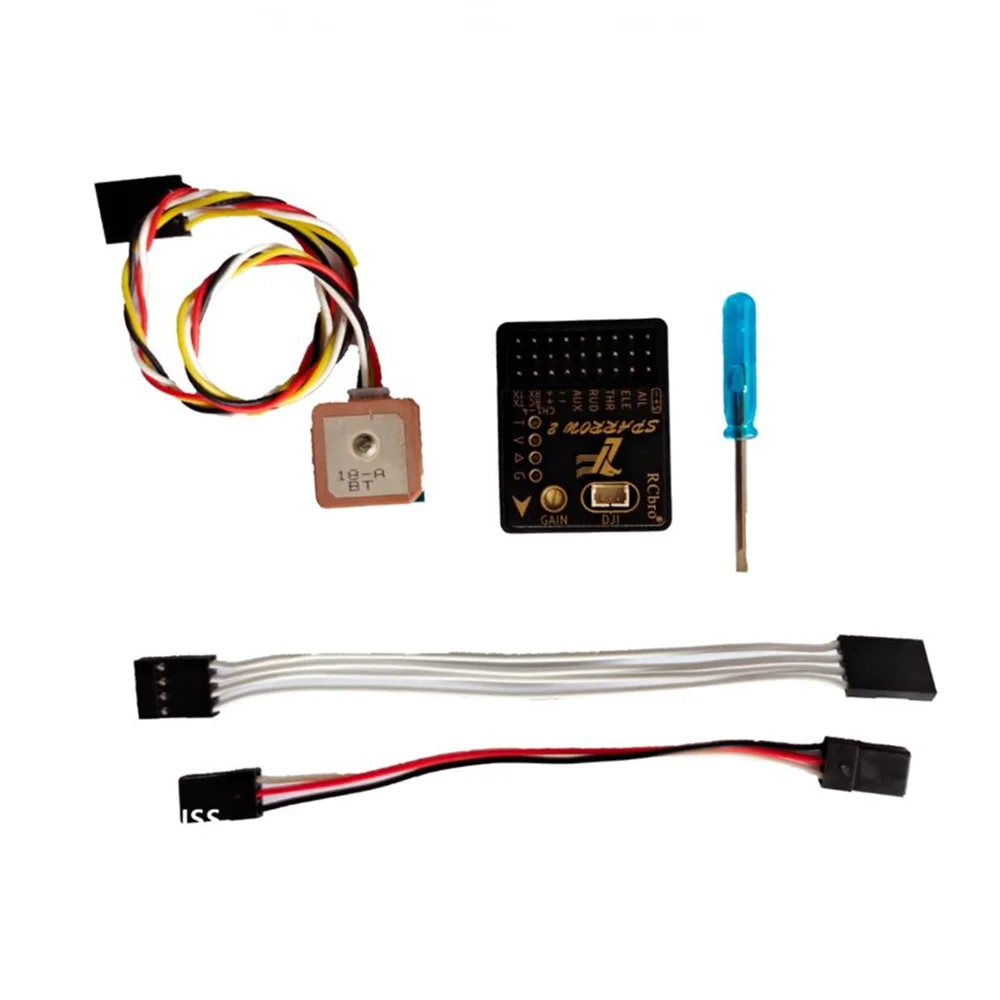 

Lefei Sparrow 2 Flight Controller 6-Axis Gyro With GPS Module Support PWM SBUS PPM CRSF Compatible DJI Air unit For RC Airplane