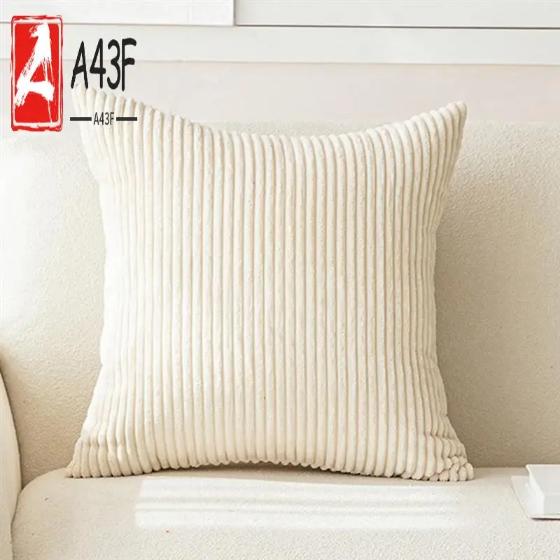 

A43F-Set Of 4 Soft Corduroy Modern Design, Mix And Match With Your Home Decor, Pillow Insert Not Included (45 X 45 Cm)