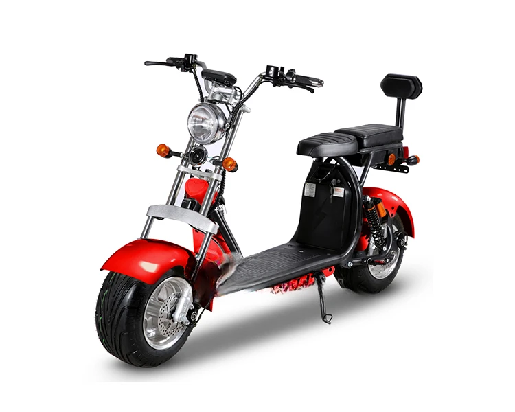 EEC/COC Certificated Electric Citycoco Scooter 1500W Double Seat 2 wheel Electric Scooter Citycoco Adults 2000W Motorcycles