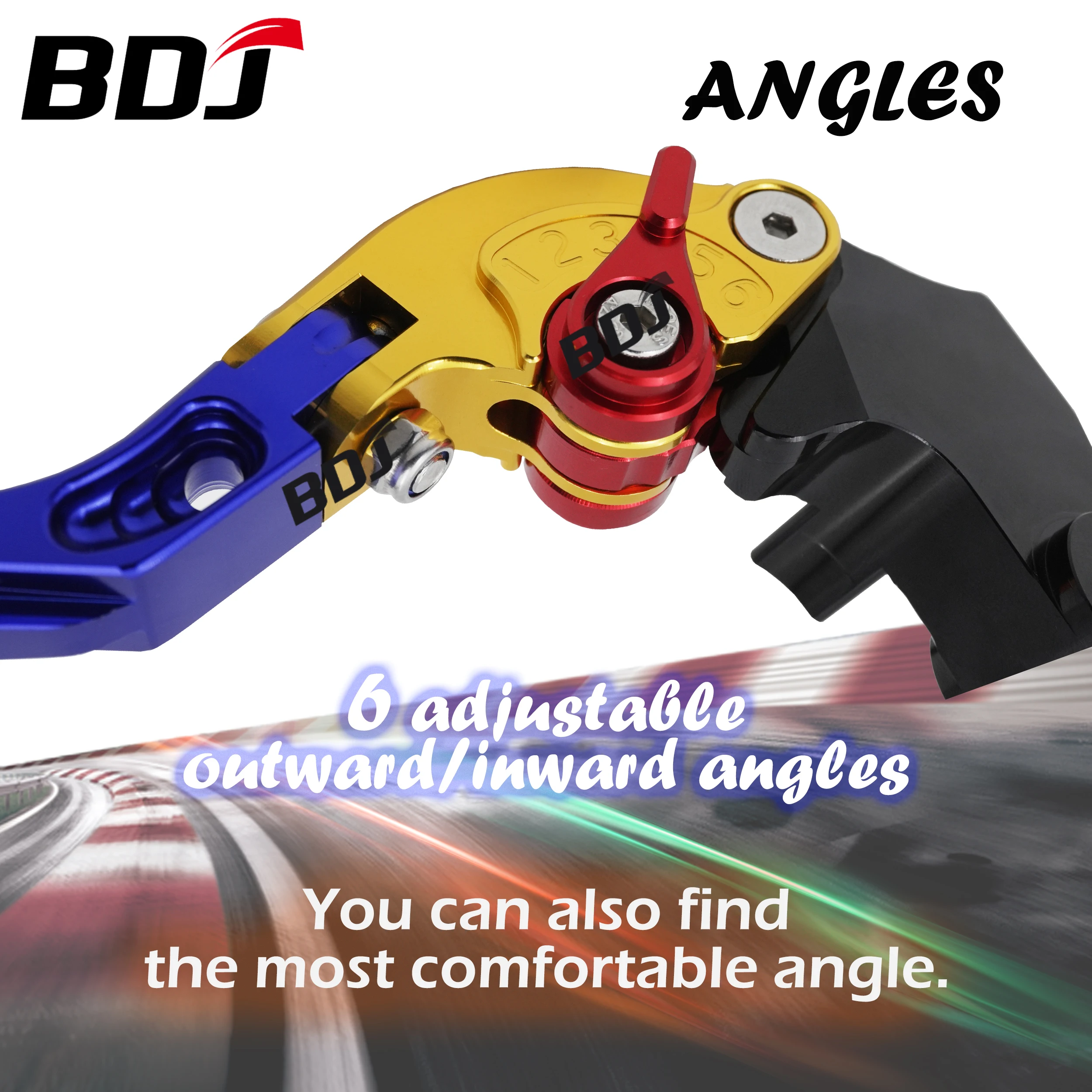 BDJ Duke 125 200 250 390 Brake Clutch Lever Motorcycle Adjustable Folding Levers Clutch Lever Brake Lever Set For KTM Duke 2020