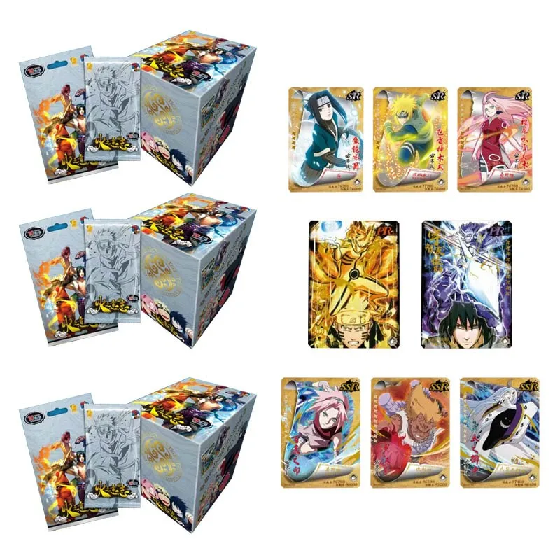 NarAACollection Sp Ssr Sasuke Cards, Graded Booster Box Toys for Children, Party Gifts for Children, Trading Cards, New