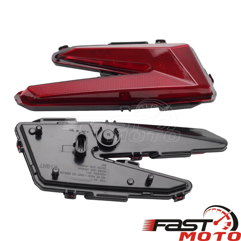 2021-2017 For Can Am Maverick X3 900 X DS MR RS MAX Turbo R XDS XRC Smart Lok Waterproof LED Taillight Brake Rear Tail Lights - view 5