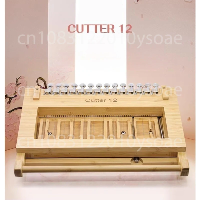 12th Generation Handmade Soap Cutter High Precision Steel Wire Cutting Machine Set Adjustable Spacing 1.5/2/2.5/3/3.5/4CM