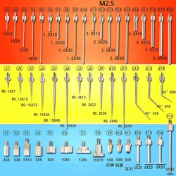 Micrometer Gauge Percentage Meter Extend Rod  Lengthen Testing Needle M2.5 Common Rail Injector Nozzle Repair Tools