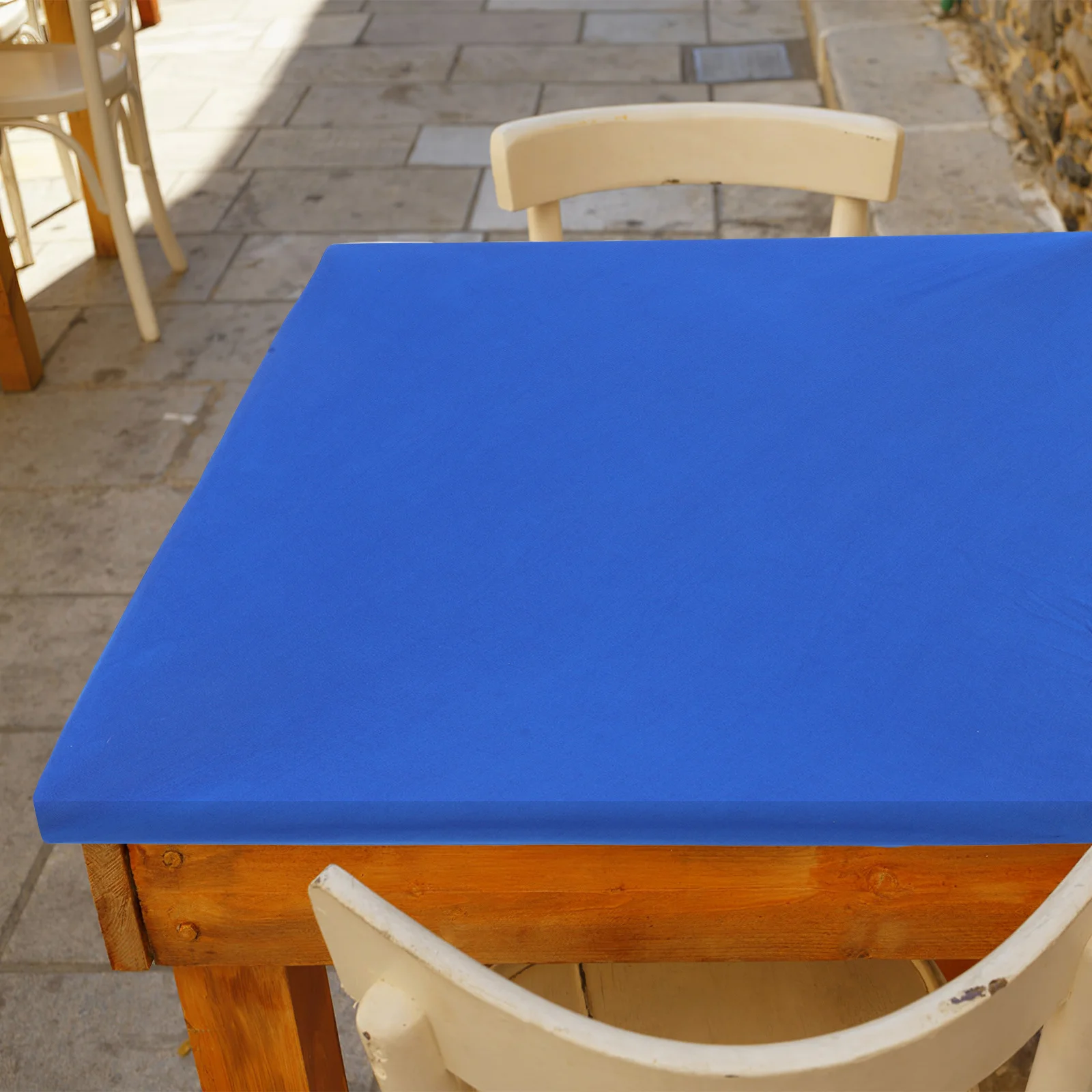 مفرش طاولة مرن مربع من البوليستر غطاء مناسب لتناول الطعام في حديقة القهوة في الهواء الطلق للاستخدام الداخلي ديكور مزرعة ريفي حديث للمنزل #2