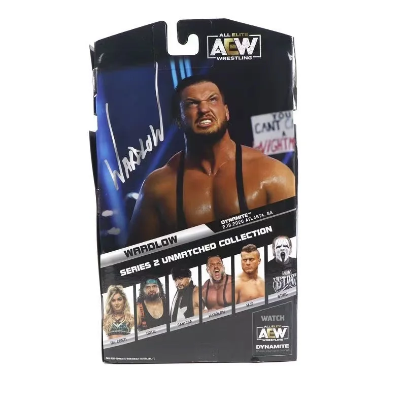 Wardlow WWE/AEW /WWF/WCW Rare Collection PVC All Elite Wrestling Matched Collection Series Action Figures 6'