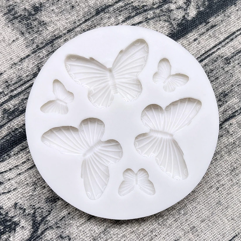 Butterfly Silicone Sugarcraft Mold Cookie Cupcake Chocolate Baking Mold Fondant Cake Decorating Tools