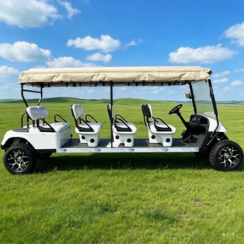 72V Lead-Acid Battery And Lithium Battery Optional Powered Electric Golf Cart Street Legal Golf Cart For TranSporTing Tourists