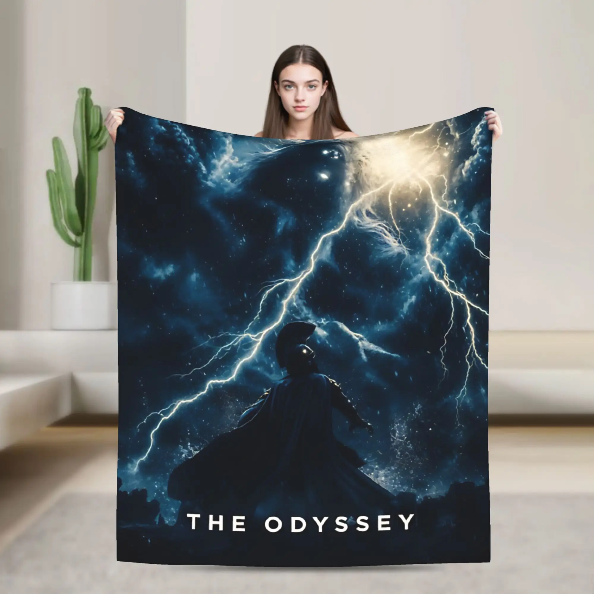 Comfortable The Odysseys Movie 2026 Blanket Stuff Sofa Decorative  Throw Blankets Lightweight Thin Flannel for Bedroom
