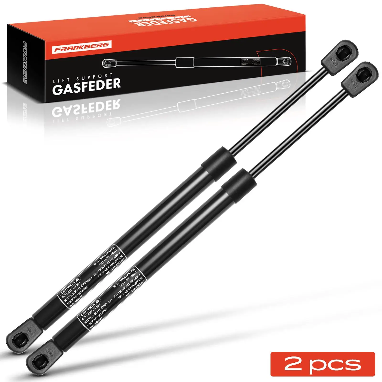 Frankberg 2x Gasveer Demper Achterklep voor Hyundai i10 PA Hatchback 2007-2013 817700X020 817700X001 81770-0X001 81770-0X001 81770-0X000