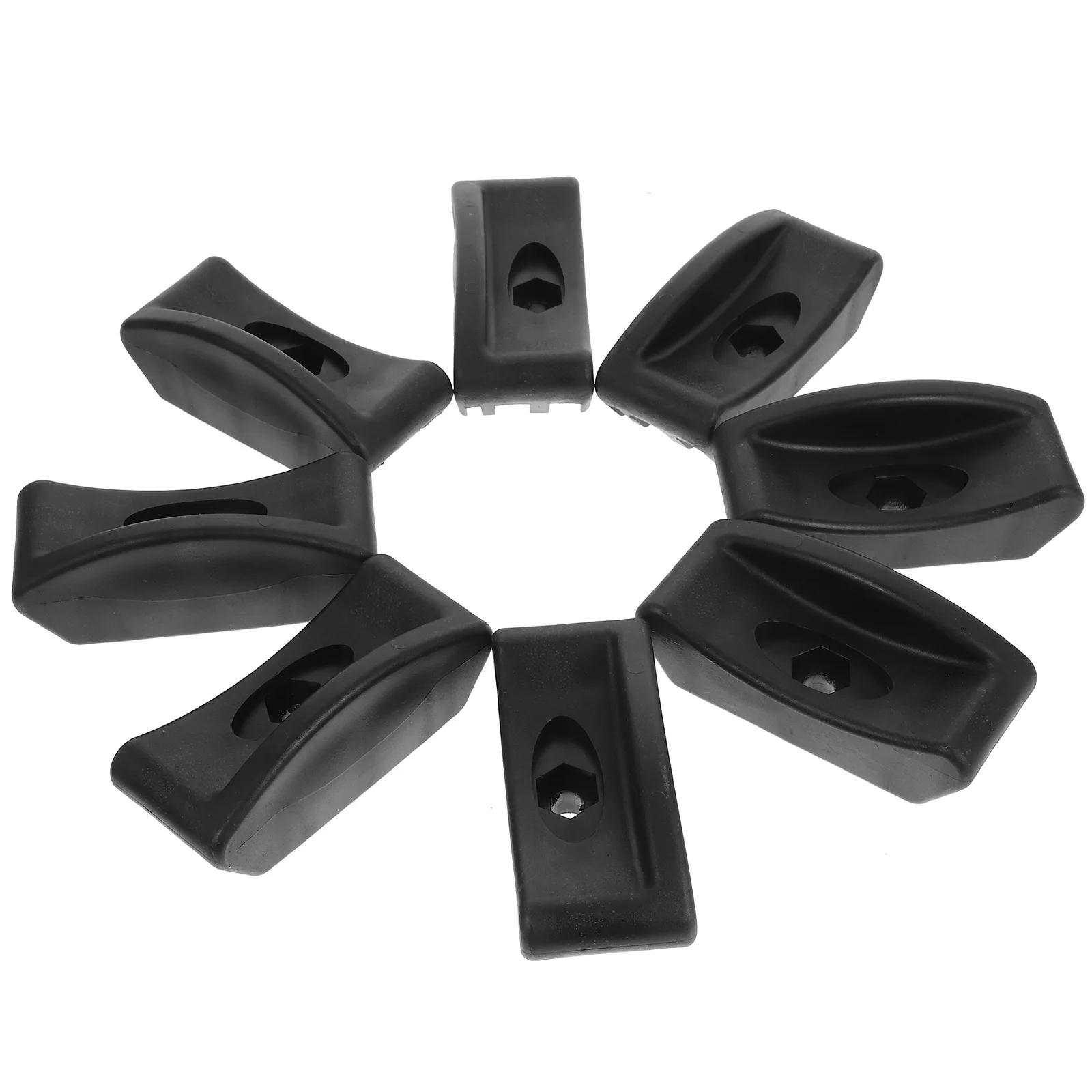 

8 pcs Dumbbell Rack Support Brackets Holders Storage Stands for Dumbbells Shelving Fitness Equipment Stand PP Material Non