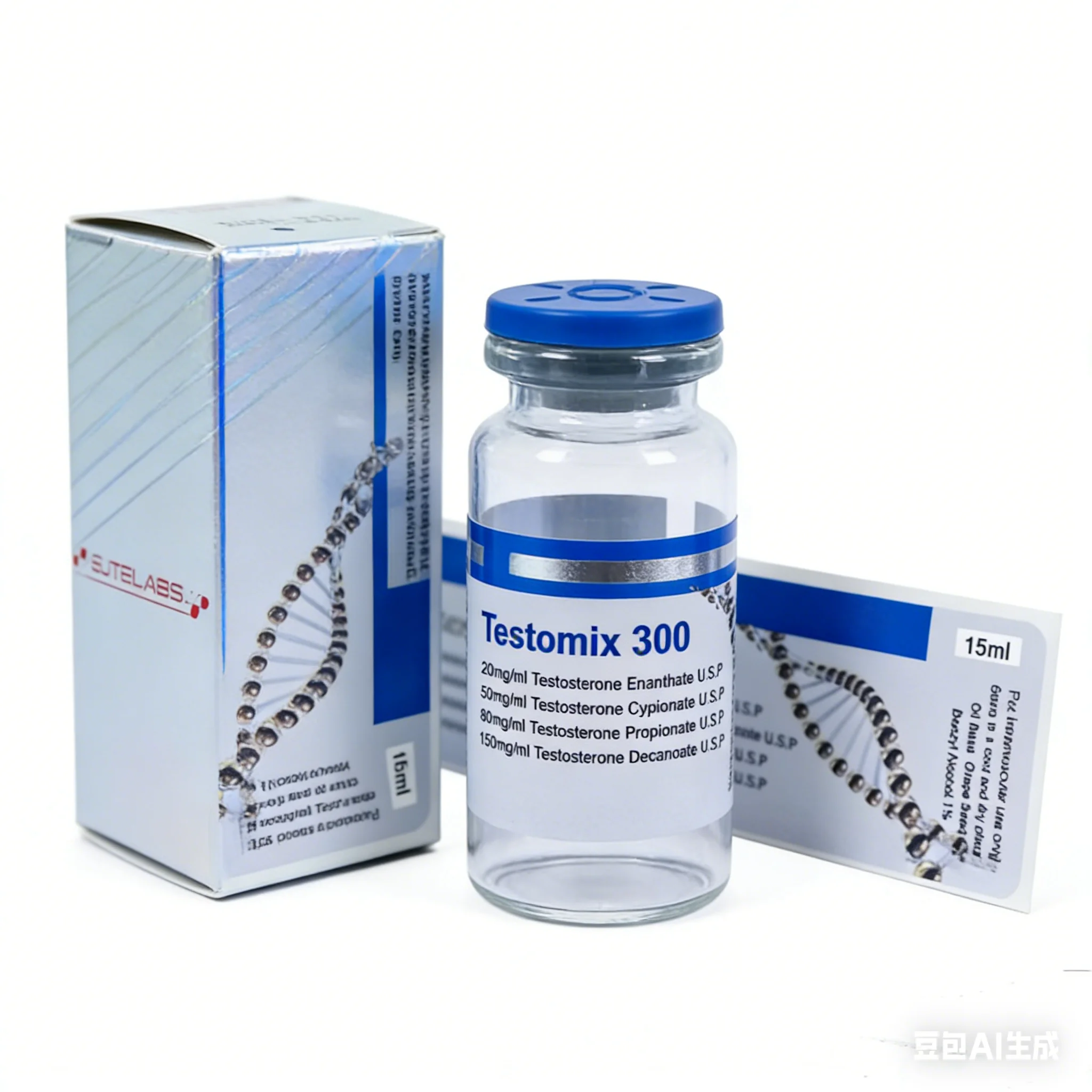 

Holographic Waterproof Vinyl Stickers Custom 3ml 5ml 10ml Vial Labels for Medicine Bottle Lab Injection Vial and Pharmaceutical