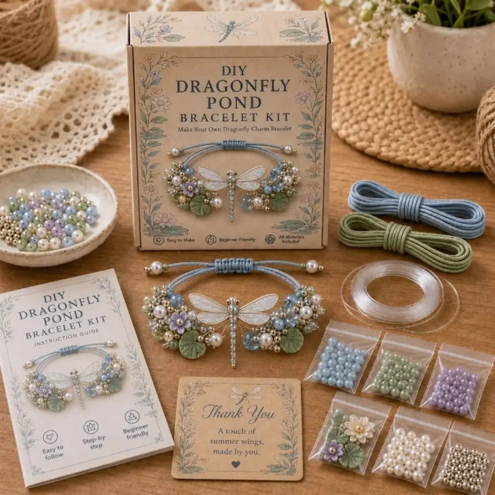 Animal Design Animal Shaped Bracelet Beginner-Friendly Non-Finished Products Beaded Bracelet Kit Beaded Animal Kits