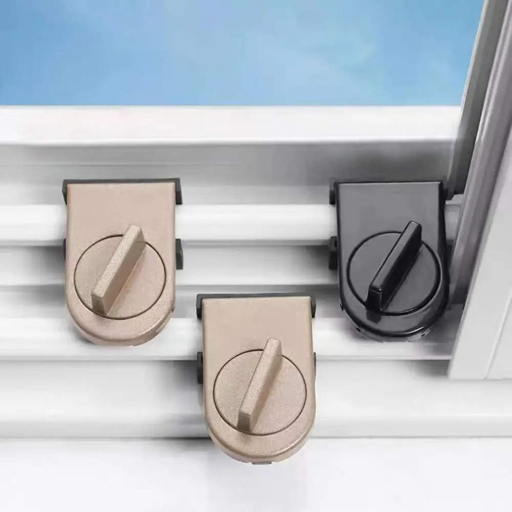 Sliding Window Locks Security Protection Window Limiter Adjustable Baby Safety Lock for Children Safety Protection Door Hardware