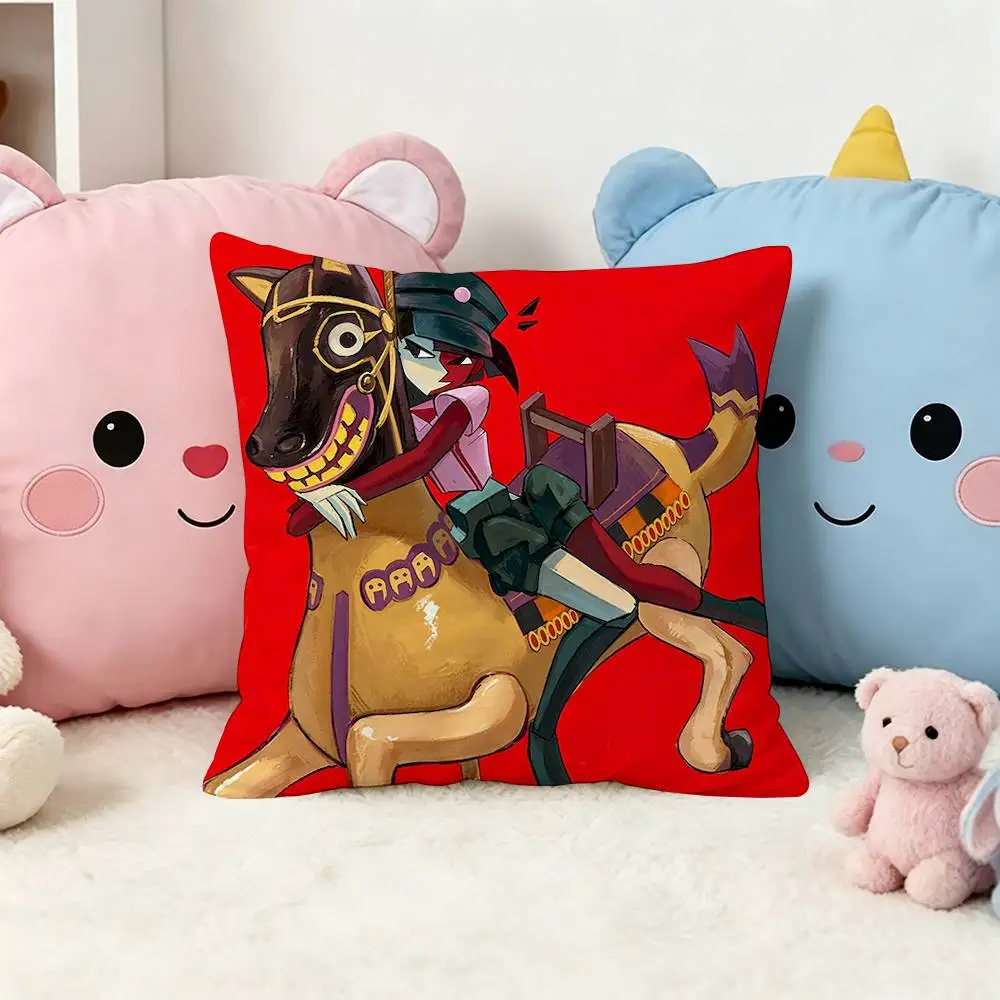 Cartoon Anime E-ENA D-Dream BBQ Square Pillow Case Multi Sizes For Car Home Bedroom Decor Custom Valentine Gifts
