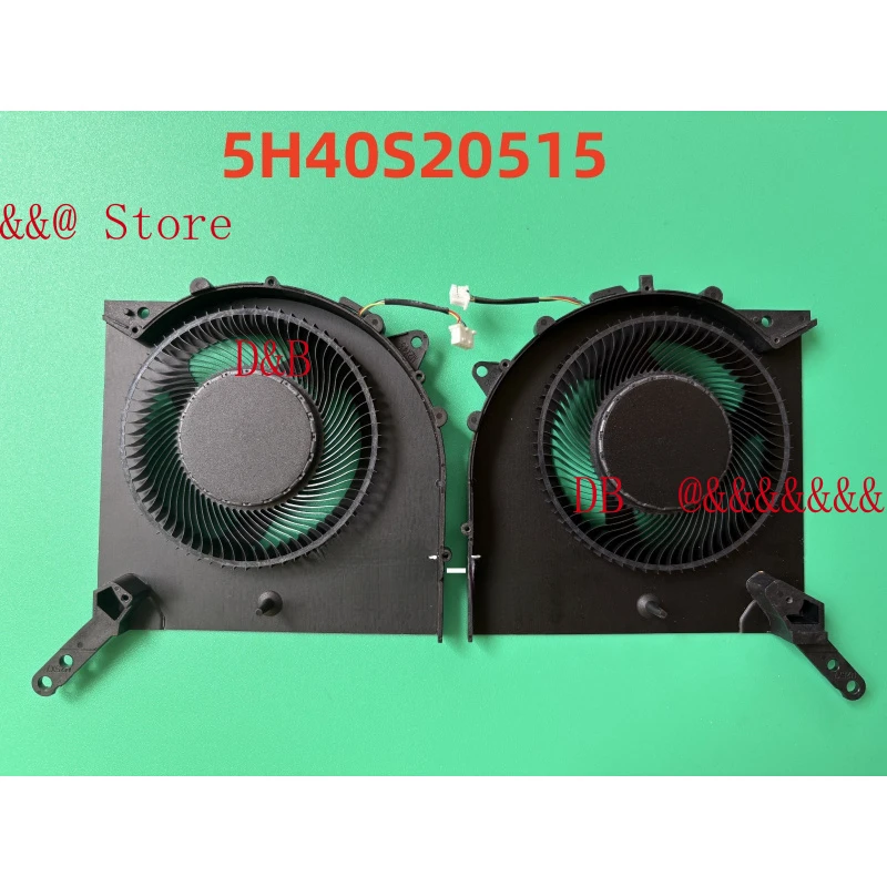 Ventilateur de refroidissement CPU+GPU d'origine pour LENOVO Legion 5 Pro 16ARH7H R+L 5H40S20515