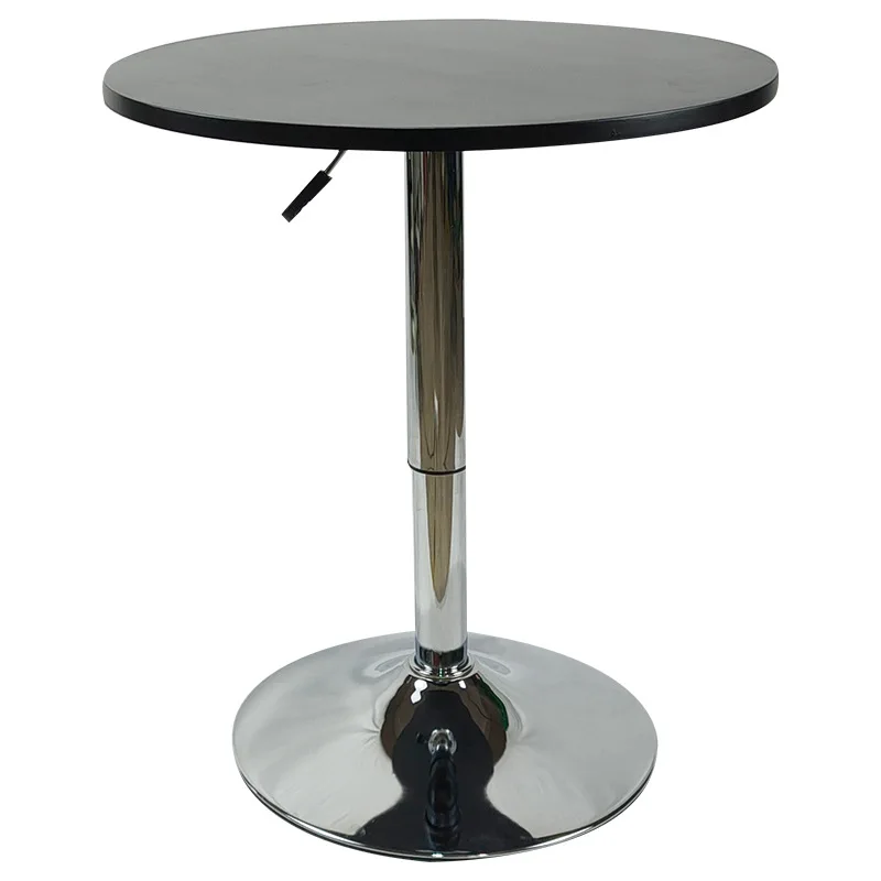 Table de salle à manger et de bar haute SJZ-2, réglable en hauteur, petite et ronde, avec chaise de négociation, design tendance