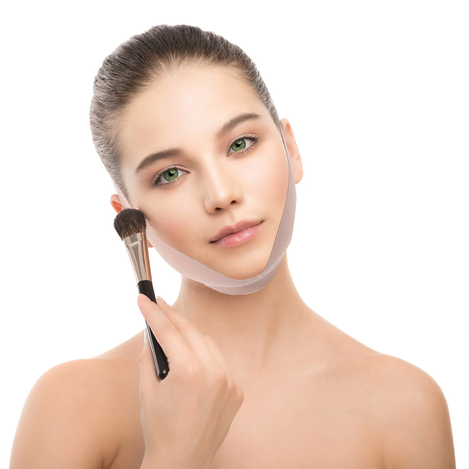Face Lifting Strap Face Sculpting Device Soft Skin Friendly Reusable for Jawline Definition and Cheek Lifting Daily Use