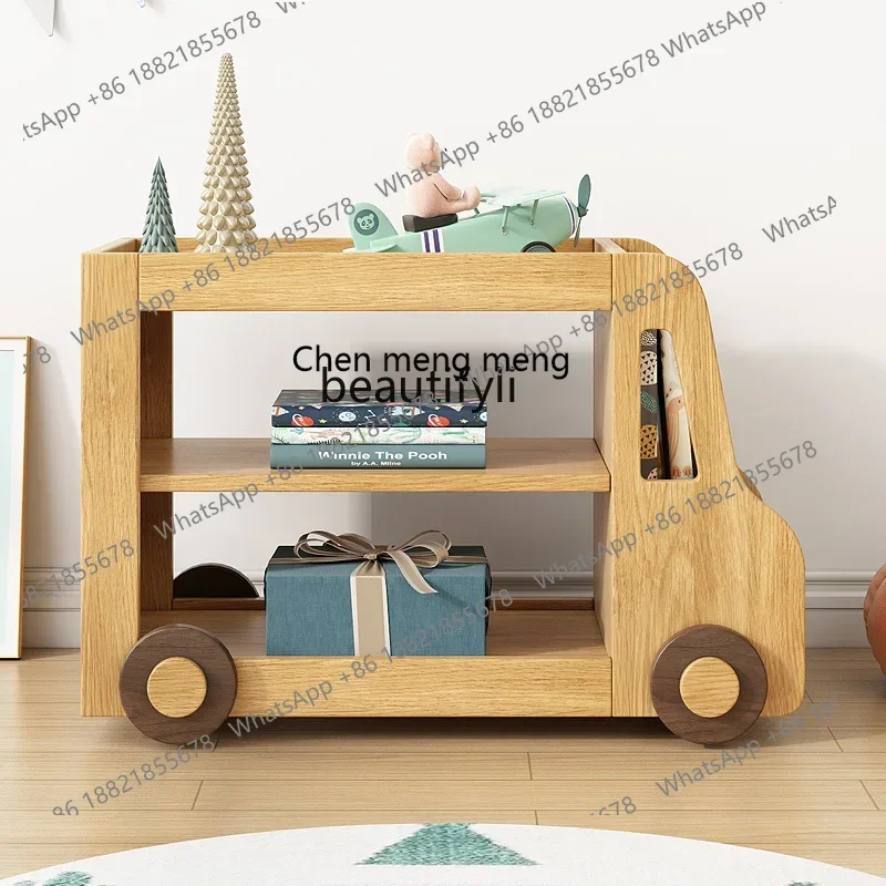 cn8350 LHY zq Storage Rack Environmental Protection Shelf Modern Shape Storage Rack Household Small Solid Wood Storage Rack