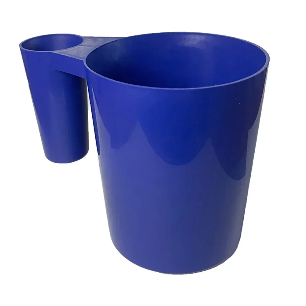 

Swimming Pools Scoop Polypropylene Scoop Scoop With Handle Sturdy Material About 13.5*11*9.5 Cm Blue High Quality