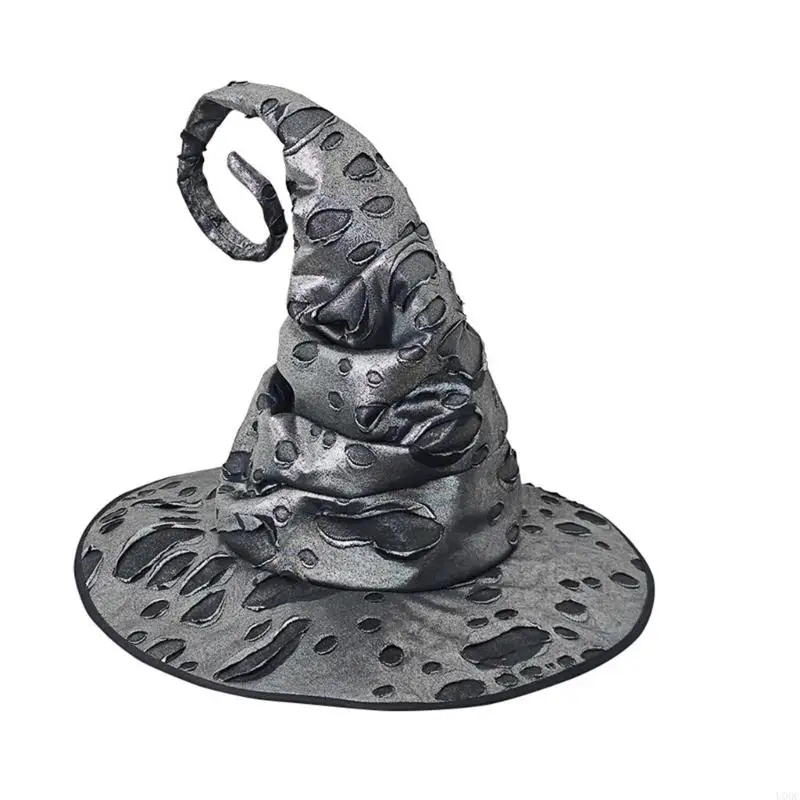 Adult Friendly Necromancer Hat Ventilated Substance Eight angled Delicate Skin Halloween Y166