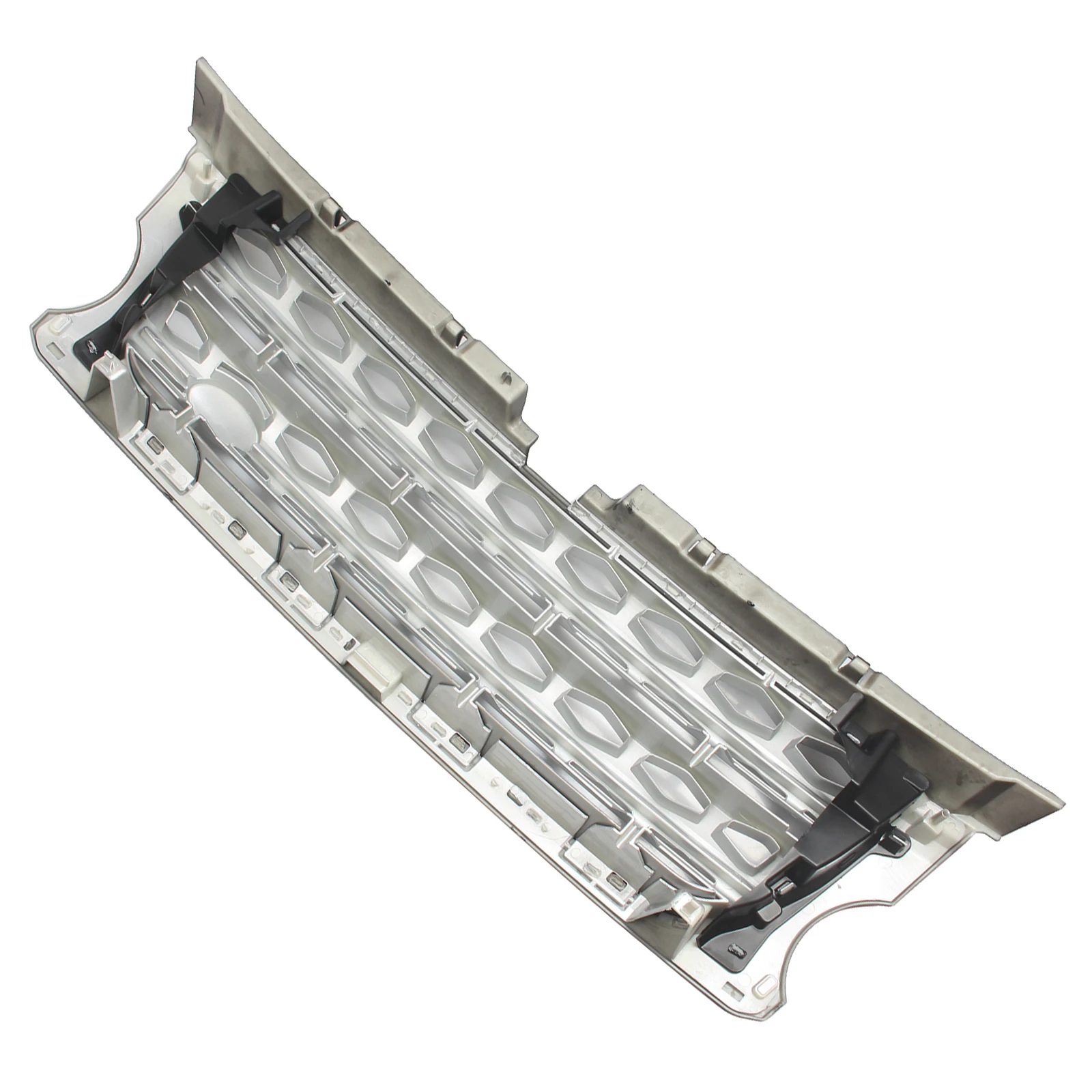 Car Front Bumper Grille Racing Grill Mesh Grid Radiator ABS For Land Rover Discovery 4 LR4 2014-2016 Car Accessories