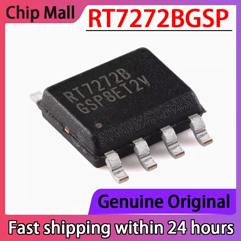 5PCS New Original RT7272BGSP RT7272B SOP8 3A 36V 500kHz Synchronous Step-down Converter Chip in Stock