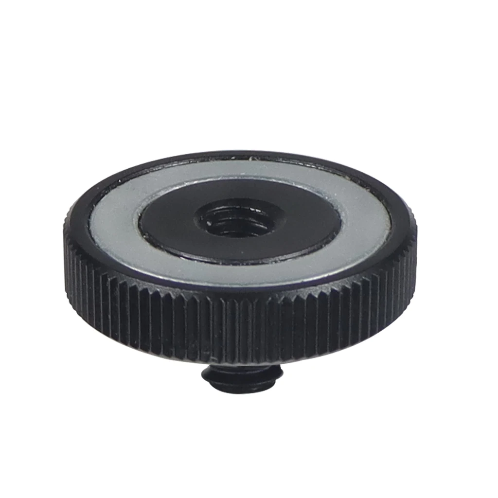 Bgning Kamera 1/4 "Schraub adapter Rändel schrauben Schnell spanner/Magnet fuß für L-Platten-Stativ Rig Blitzlicht halterung – Detail 20