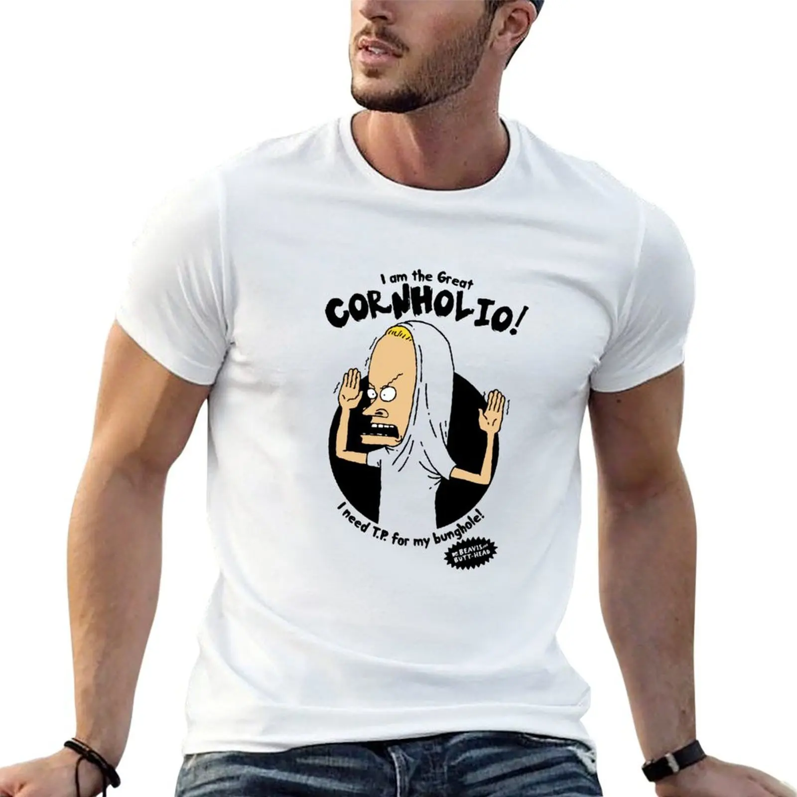 

The Great Cornholio T-Shirt t shirt custom print printed t shirts for man T-Shirt