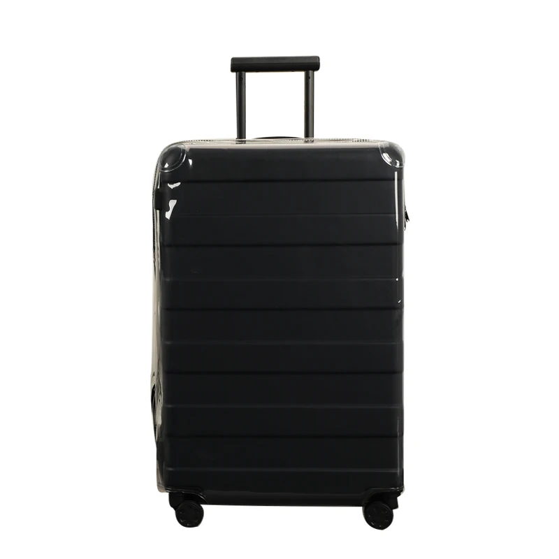

Подходит для MUJI, защитный чехол для багажа, прозрачные чехлы из ПВХ, аксессуары для дорожных чемоданов, пылезащитный чехол, несъемный