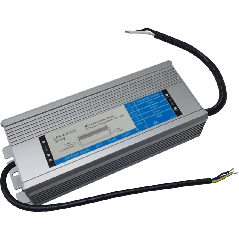 waterproof IP68 LED power supply DC48v led transformer 300W led lighting power supply