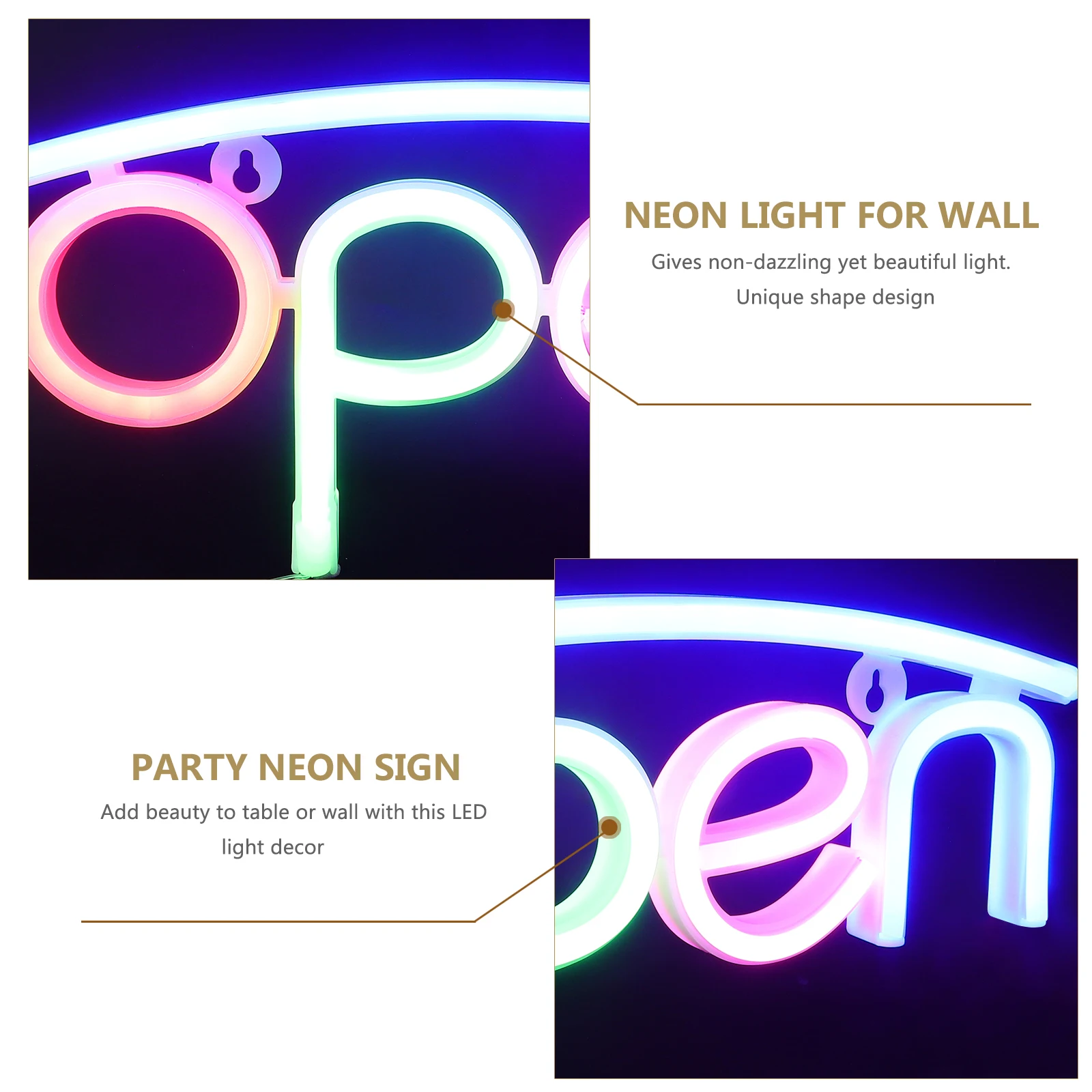 

Neon Light Decoration Cool Led Signs For Wall Bedroom Non Dazzling Beautiful Lighting Small Night Lamp