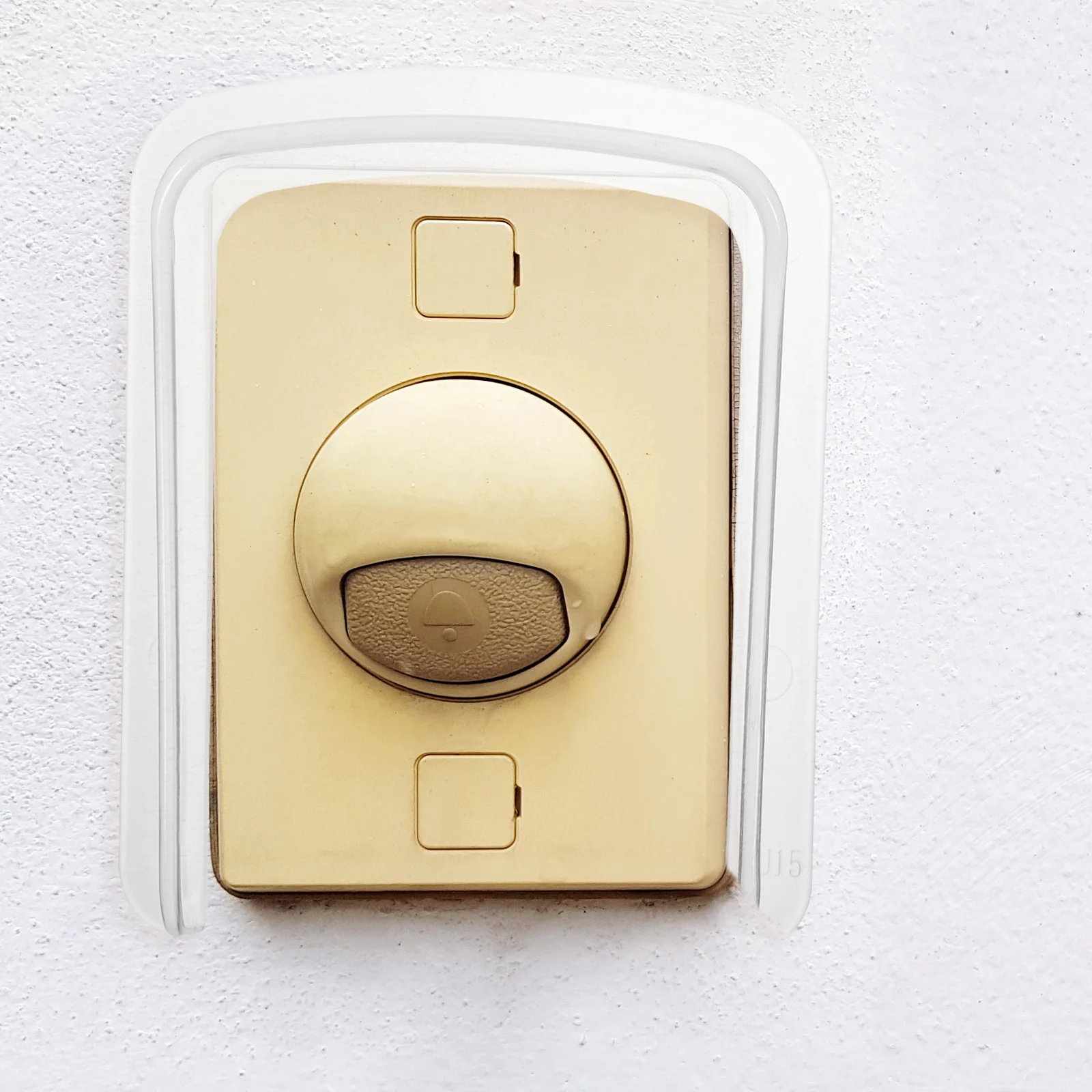 

1Pcs Doorbell Waterproof Cover High Quality Plastic Material Safe and Durable Can Be Used for A Long Time Suitable for Home