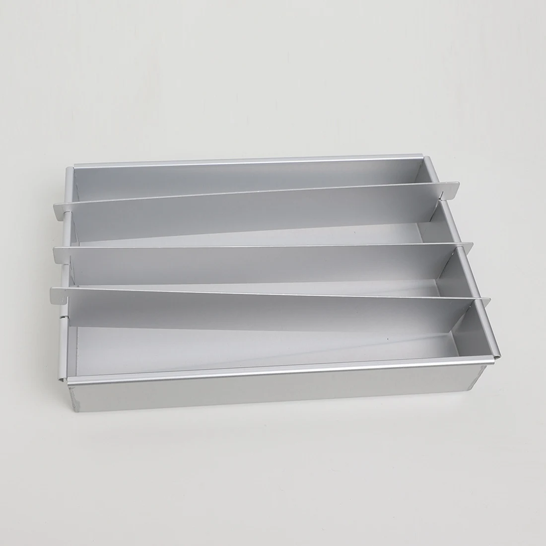 مقلاة كيك HITL Battenberg Battenberg، ألومنيوم مؤكسد بوزن تجاري، فضي B #6