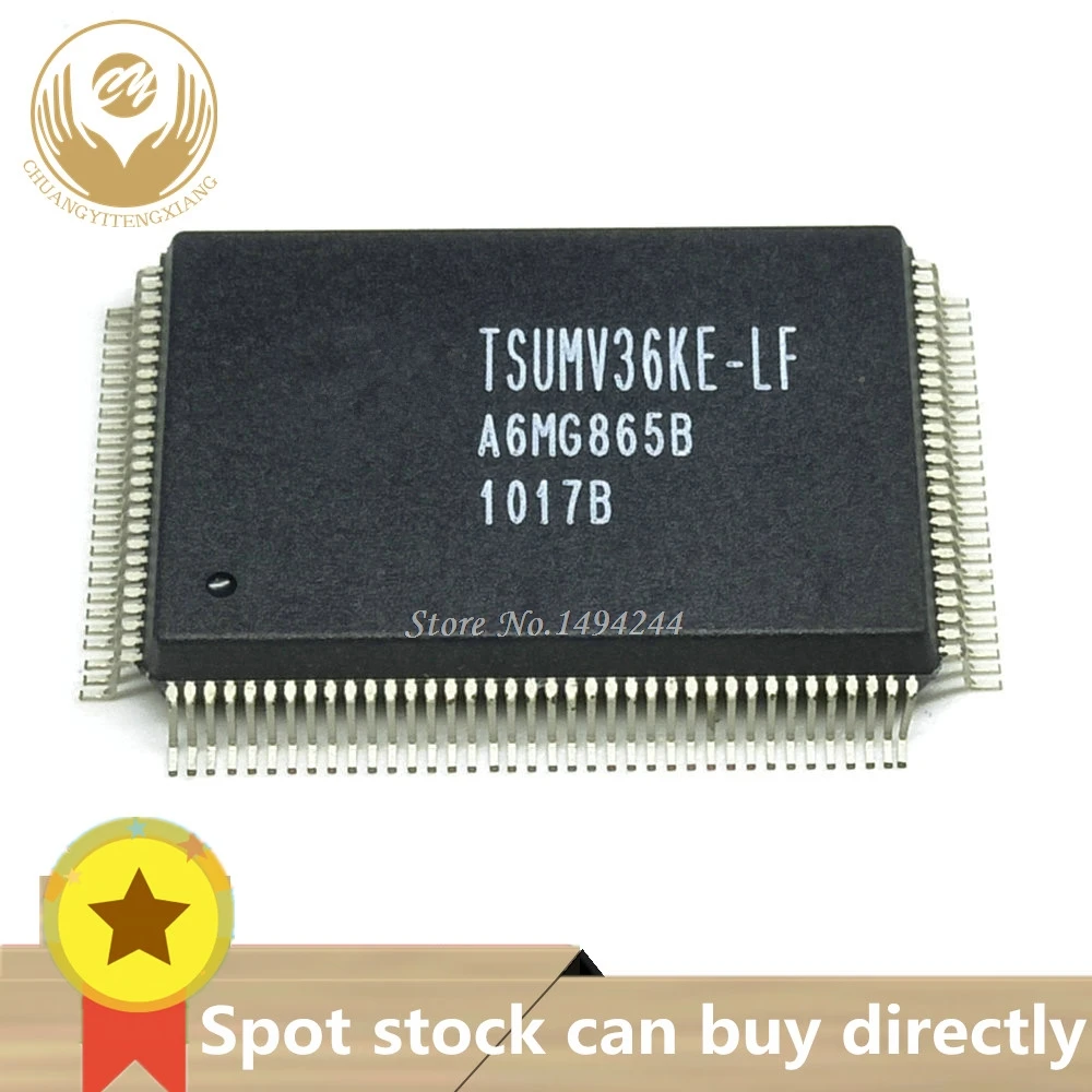 New original  Spot TSUMV36KE-LF TSUMV36KE TSUMV36 QFP QFP128 LCD driver IC chip  New original authentic 1pcs