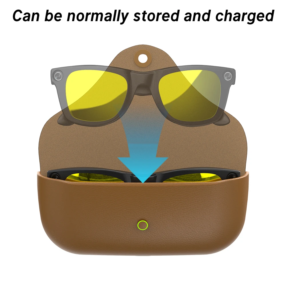 Klipsy HIBLOKS zmieniające kolor do okularów Ray-Ban Meta Wayfarer & Gen 2 RW4012/RW4006 Standard Smart Glasses, soczewki 50-22, matowa oprawka. — zdjęcie produktu 6