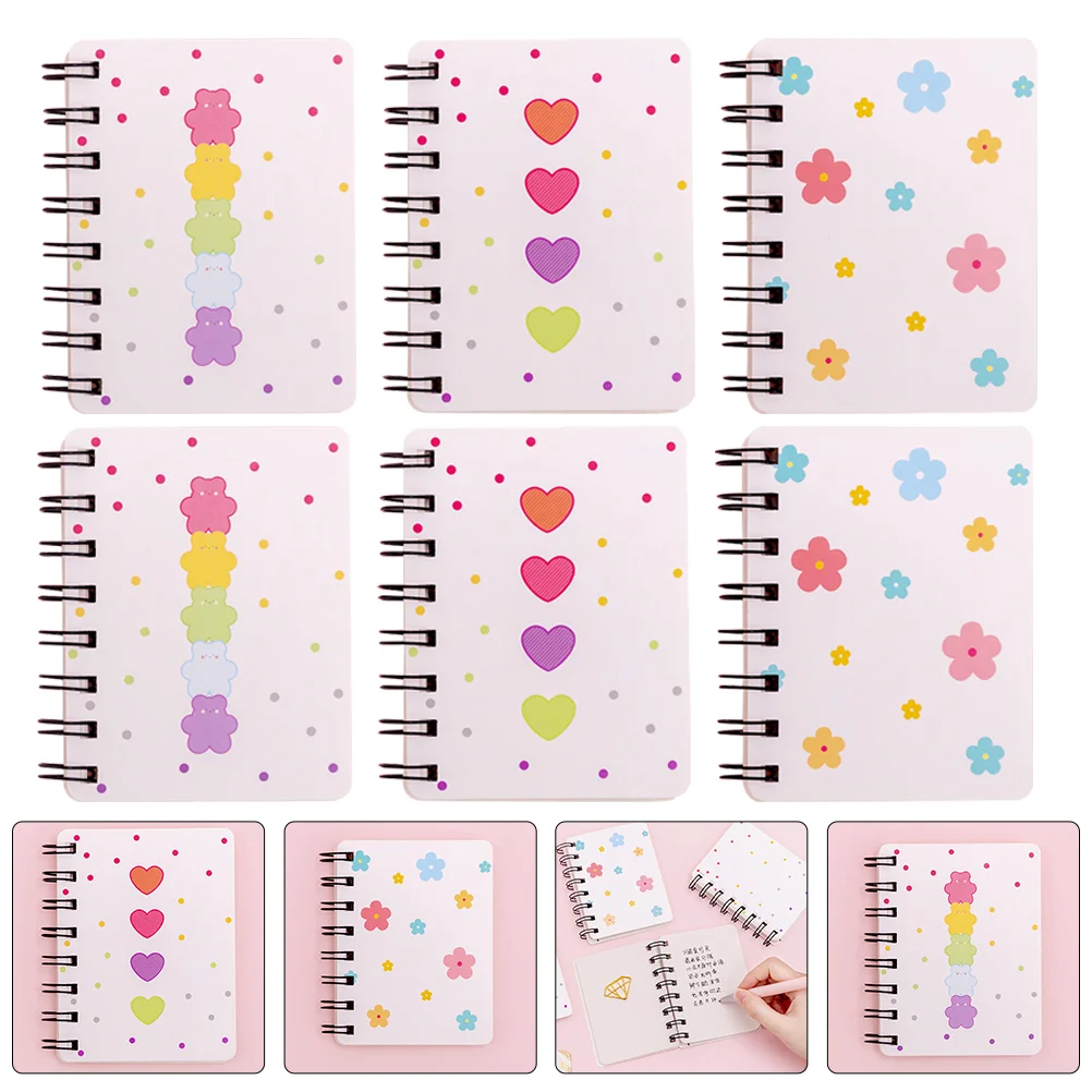 6 Pcs Notebook Laptop Holder Tablet Journal Conference Notepad Notebooks Student