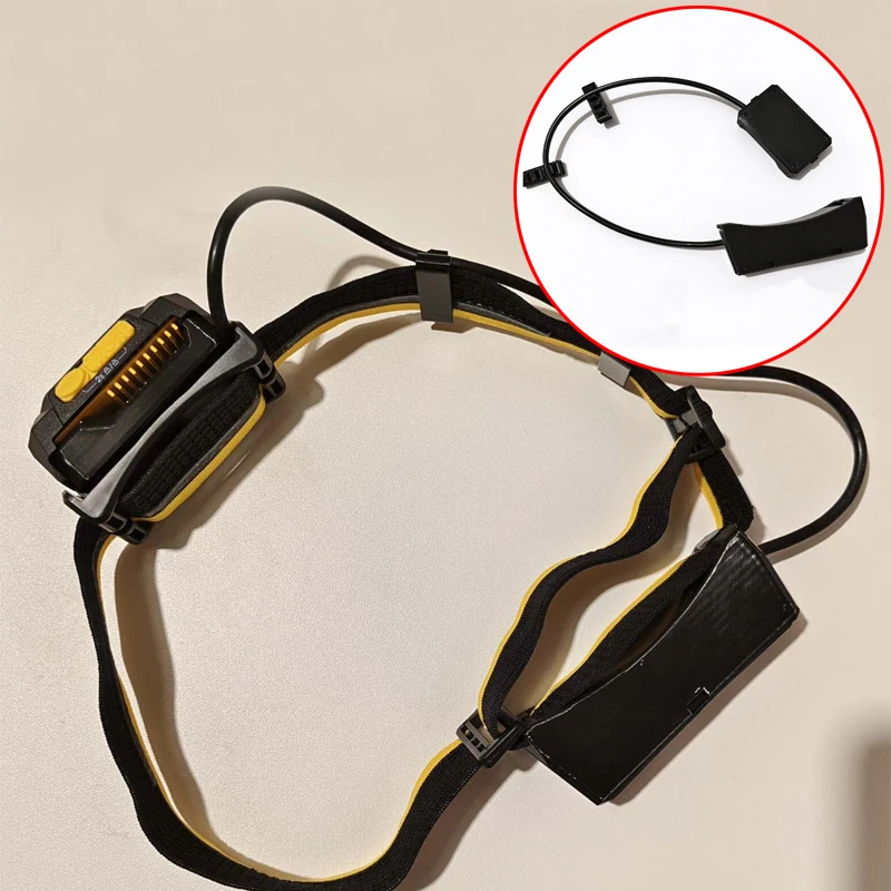 1Set For NITECORE HA27 UHE Headlamp Long-Runtime Kit Curved Battery Case Built-in Reverse-polarity Protection Increases Runtime