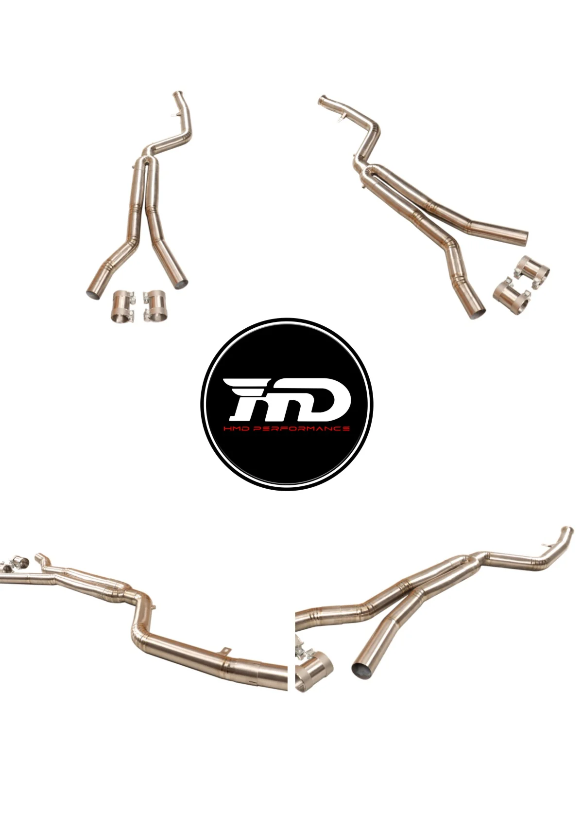 

For BMW M240i G42 3.0T middle pipe Titanium Alloy HMD Exhaust System Performance Quality certification