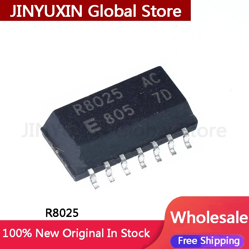 10Pcs R8025 AC RX-8025 RX-8025SAAC RX8025SA IC Chip In Stock Wholesale