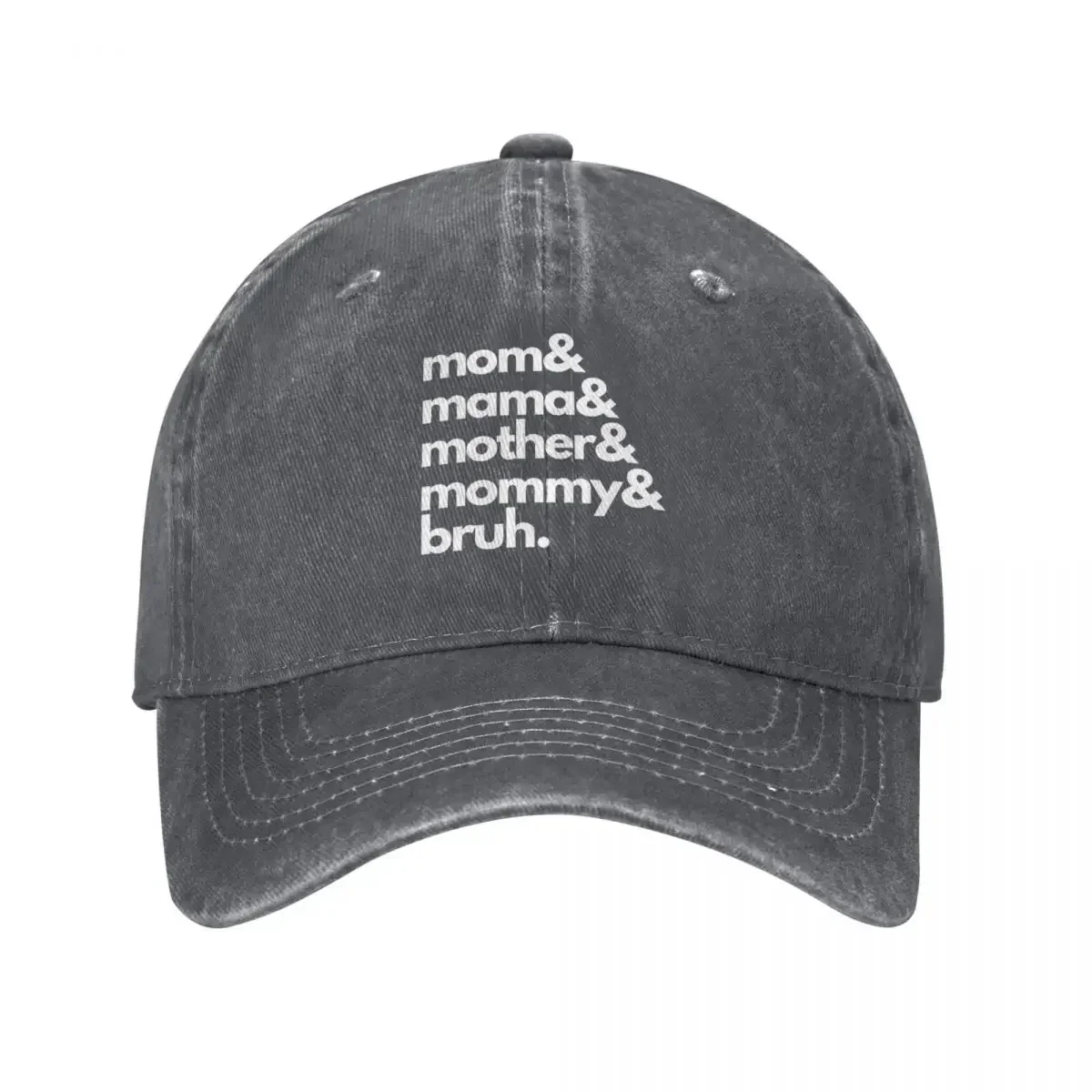 Mom Bruh Mother Gift Baseball Cap Hat Man For The Sun Golf Hat Man Unique hats Mens Caps Women's