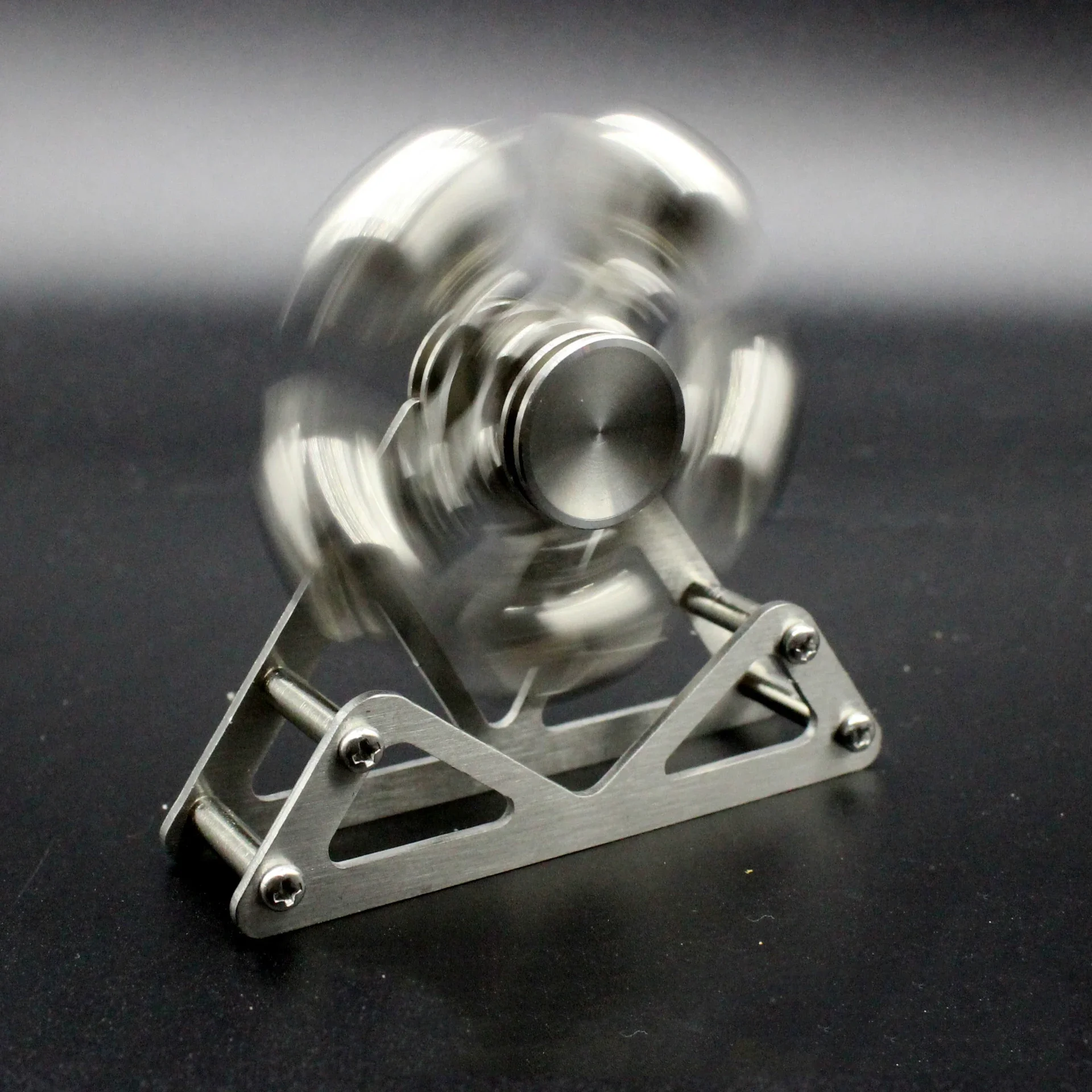 Steel Ball Ferris Wheel Metal Fidget Spinner Stainless Steel Hand Spinner Stress Reliever Toys Gyroscope Desktop for Adult Gifts