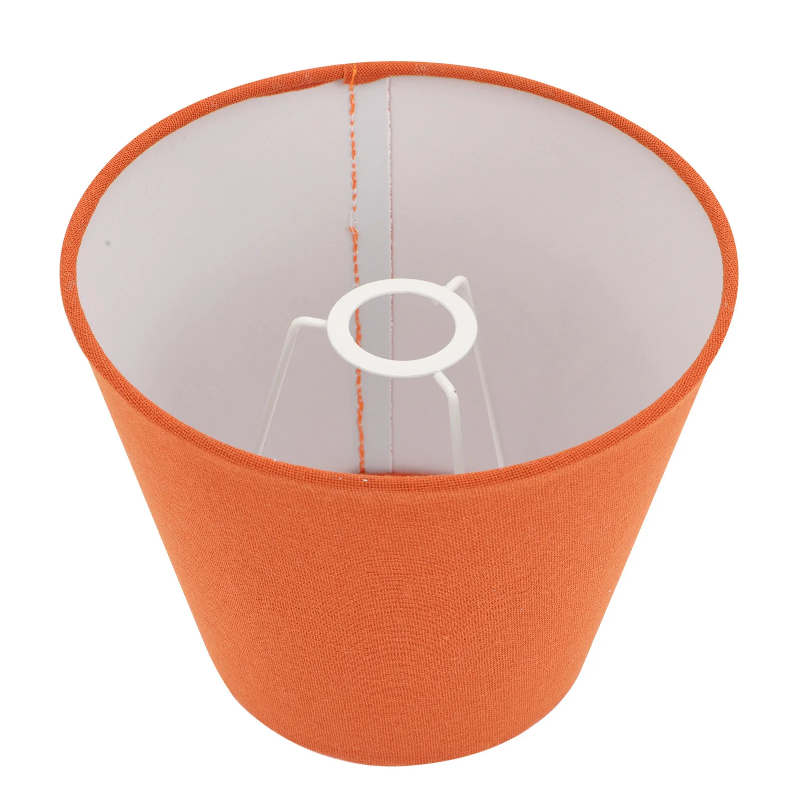 

Маленький абажур E14 в винтажном стиле, тканевый с элементами из металла, для настольной лампы, прикроватной тумбочки, гостиной, кабинета, дома