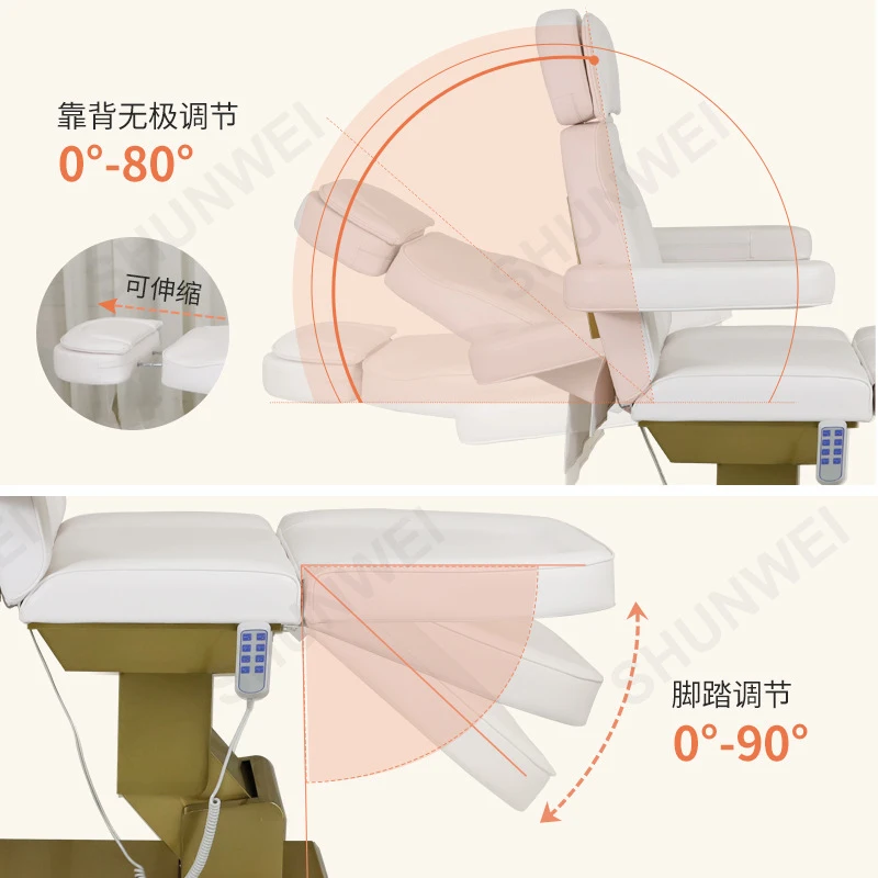 Infinitely Adjustable , Massage , Tattoo , Cosmetic Surgery , Injection , Body SPA Beauty Bed