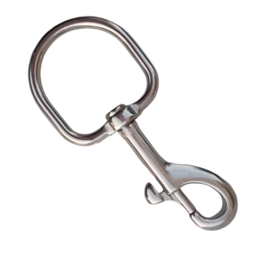 Dive Bolt Snap Hook Single Ended Hook Buckle Stainless Steel Swivel Snap Hook Clip For Scuba Diving Part Tool Accessories